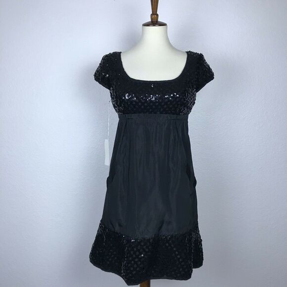Betsey Johnson Sequin Shift Dress Party - Picture 1 of 11